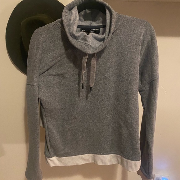 Under Armour Tops - XS gray Under Armor Cowl Neck